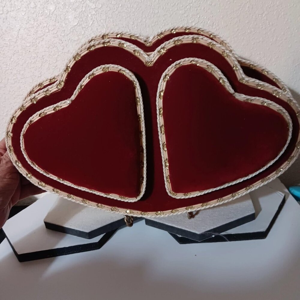 COPY - Handmade Heart Shaped Jewelry Box